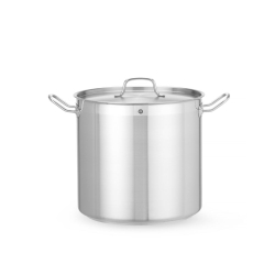 Grande Marmite Professionnelle Profi Line 24L, Acier Inoxydable, ⌀320mm - Hendi