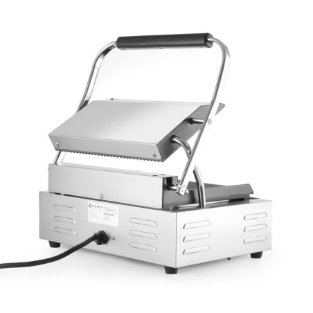 Grill Contact Professionnel Panini Rainur&eacute; 2200W 430x375x(H)216mm - Hendi