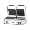 Grill de Contact Double Professionnel, Moiti&eacute; Lisse, Moiti&eacute; Rainur&eacute;, 3600W - Hendi