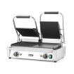 Grill de Contact Double Professionnel, Moiti&eacute; Lisse, Moiti&eacute; Rainur&eacute;, 3600W - Hendi