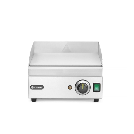 Grill &eacute;lectrique de comptoir Kitchen Line, surface lisse 316x380mm, 2000W - Hendi