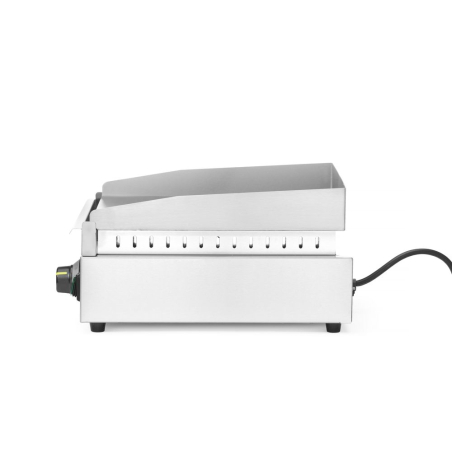 Grill &eacute;lectrique de comptoir Kitchen Line, surface lisse 316x380mm, 2000W - Hendi