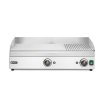 Grill &eacute;lectrique professionnel 3500W Kitchen Line, Surface 1/3 rainur&eacute;e 2/3 lisse - Hendi