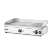 Grill &eacute;lectrique professionnel 3500W Kitchen Line, Surface 1/3 rainur&eacute;e 2/3 lisse - Hendi