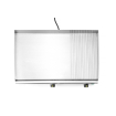 Grill &eacute;lectrique professionnel 3500W Kitchen Line, Surface 1/3 rainur&eacute;e 2/3 lisse - Hendi