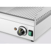 Grill &eacute;lectrique professionnel 3500W Kitchen Line, Surface 1/3 rainur&eacute;e 2/3 lisse - Hendi