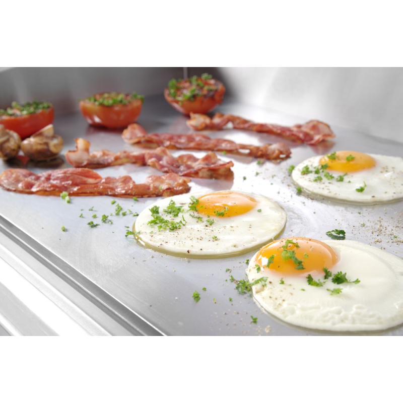 Grill &Eacute;lectrique Professionnel Plaque Lisse 2400W Profi Line - Hendi