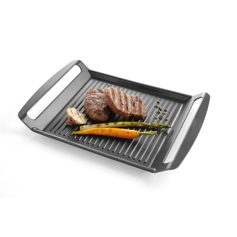 Grill pour Plaque de Cuisson &agrave; Induction Professionnel, 390x260mm - Hendi