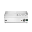 Grill Professionnel &Eacute;lectrique Moiti&eacute; Rainur&eacute;/Moiti&eacute; Lisse, 2400W, Kitchen Line - Hendi
