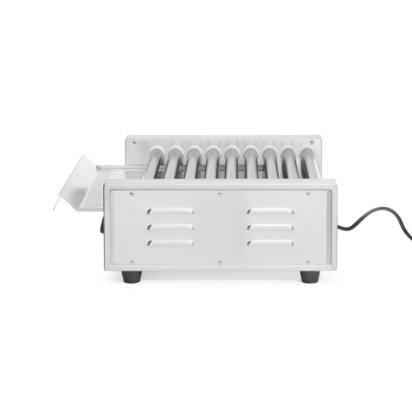 Grill Roulant &Eacute;lectrique 9 Rouleaux Anti-Adh&eacute;sif pour Saucisses, 230V/940W, Temp&eacute;rature R&eacute;glable 150&deg;C - Hendi