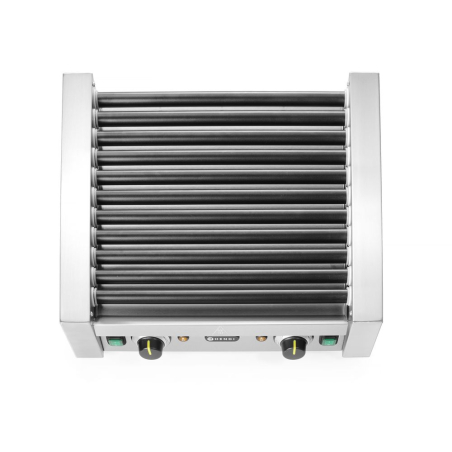 Grill Roulant Professionnel pour Saucisses 11 Rouleaux Double Zone 1180W - Hendi