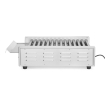 Grill Roulant Saucisses Professionnel 14 Rouleaux, 2 Zones de Chauffe, 1480W - Hendi