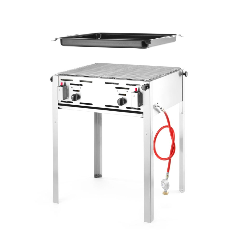 Grill-Master Maxi 11,6kW, Gaz Butane/Propane, 650x540x(H)840mm - Hendi