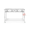 Grill-Master Quattro Gaz Professionnel 22kW, 1330x600x(H)920mm, Acier Inoxydable - Hendi