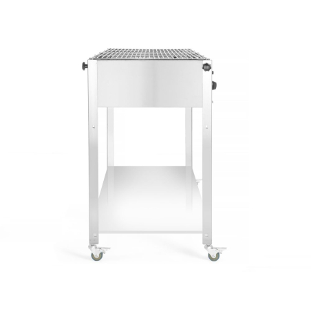 Grill-Master Quattro Gaz Professionnel 22kW, 1330x600x(H)920mm, Acier Inoxydable - Hendi
