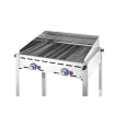Grille en fonte GN 1/1 325x530mm pour barbecue Green Fire Profi Line - Hendi