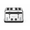 Grille-pain Professionnel 4 Tranches Inox 1500W - Hendi