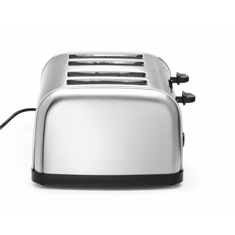 Grille-pain Professionnel 4 Tranches Inox 1500W - Hendi