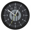 Horloge Murale Designer Robert Bronwasser Noire, ⌀356mm - Hendi