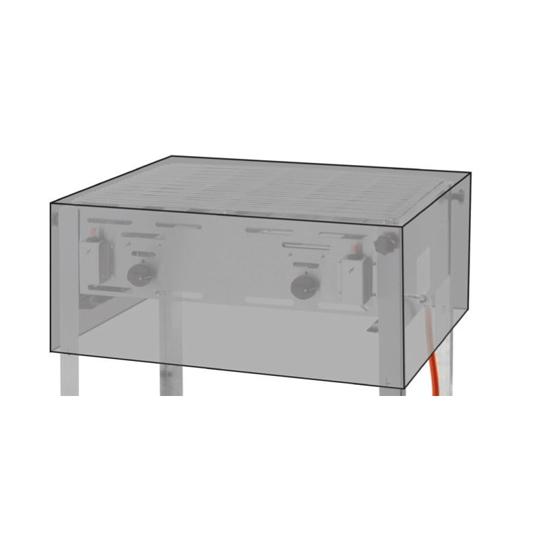 Housse de protection PEVA r&eacute;sistante aux UV pour Grill- / Roast- Master Maxi 720x560x360mm - Hendi