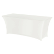 Housse de table rectangulaire Easy-Jersey Symposium Blanc 1500x760x(H)730mm - Hendi