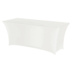 Housse de table rectangulaire Easy-Jersey Symposium Blanc 1500x760x(H)730mm - Hendi
