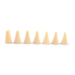 Jeu de 7 Douilles P&acirc;tissi&egrave;res Lisses Inox &Oslash; 5-17 mm - Hendi