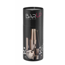 Kit Barman Professionnel BarUp Cuivre, Shaker Boston et Accessoires Cocktail - Hendi