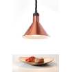 Lampe Chauffante Conique R&eacute;glable en Cuivre 250W - Hendi