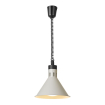 Lampe Chauffante Conique R&eacute;glable Professionnelle pour Buffet 250W Blanche - Hendi