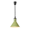 Lampe Chauffante Conique R&eacute;glable Professionnelle, Cordon 70-150cm, Vert - Hendi