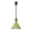 Lampe Chauffante Conique R&eacute;glable Professionnelle, Cordon 70-150cm, Vert - Hendi