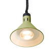 Lampe Chauffante Conique R&eacute;glable Professionnelle, Cordon 70-150cm, Vert - Hendi