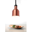 Lampe Chauffante Cylindrique R&eacute;glable Cuivre 250W Maintien au Chaud Professionnel - Hendi
