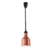 Lampe Chauffante Cylindrique R&eacute;glable Cuivre 250W Maintien au Chaud Professionnel - Hendi