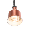 Lampe Chauffante Cylindrique R&eacute;glable Cuivre 250W Maintien au Chaud Professionnel - Hendi
