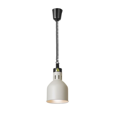 Lampe Chauffante Cylindrique R&eacute;glable pour Maintien au Chaud des Aliments - Hendi