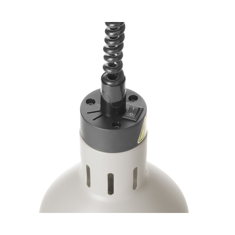 Lampe Chauffante Cylindrique R&eacute;glable pour Maintien au Chaud des Aliments - Hendi