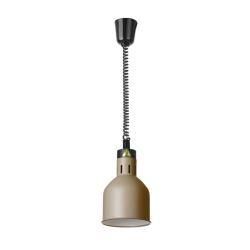 Lampe Chauffante Cylindrique R&eacute;glable, 250W, pour Maintien au Chaud des Aliments - Hendi