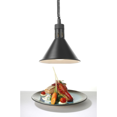 Lampe Chauffante Professionnelle Conique et R&eacute;glable pour Buffet - Hendi