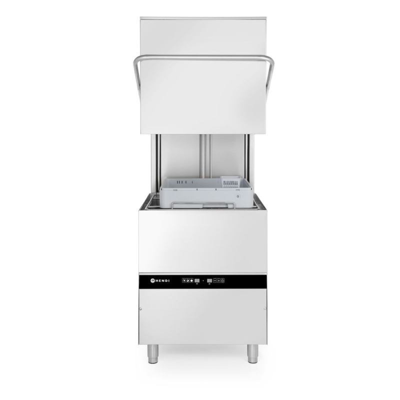 Lave-vaisselle &agrave; Capot Professionnel &Eacute;lectronique 50x50 cm, R&eacute;f. 231340 - Hendi