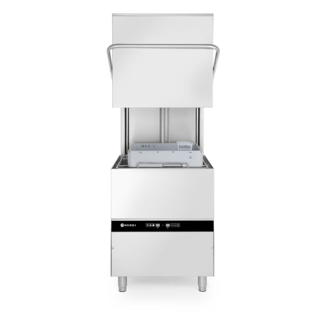 Lave-vaisselle &agrave; Capot Professionnel &Eacute;lectronique 50x50 cm, R&eacute;f. 231340 - Hendi