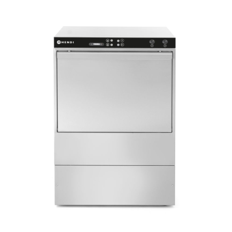 Lave-vaisselle Professionnel 50x50 &Eacute;lectrom&eacute;canique avec Pompe de Vidange 6600W - Hendi
