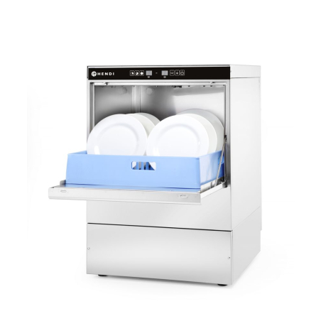 Lave-Vaisselle Professionnel 50x50 &Eacute;lectronique 6600W (57x60xH83cm) - Hendi
