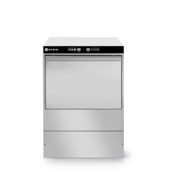 Lave-verre professionnel 40x40 &eacute;lectronique rin&ccedil;age &agrave; froid - Hendi