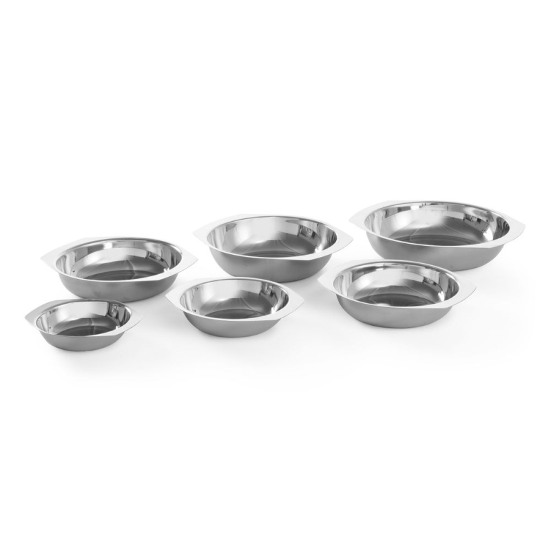 L&eacute;gumier Professionnel Inox ⌀120x30mm avec Poign&eacute;es - Hendi