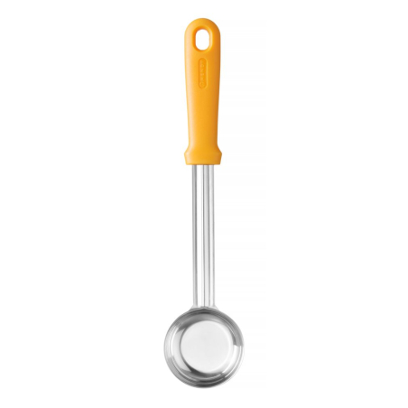 Louche &agrave; sauce pour pizza professionnelle Robert Bronwasser 0,09L orange - Hendi