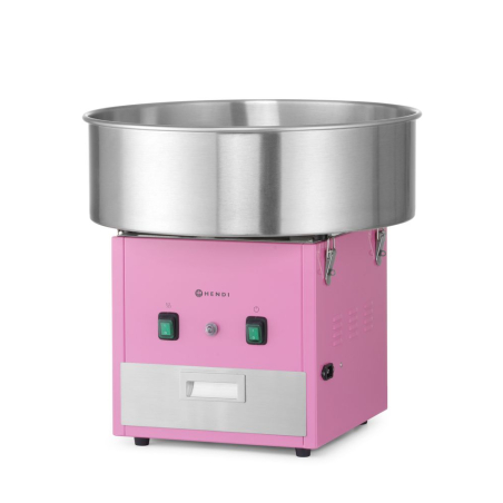 Machine &agrave; Barbe &agrave; Papa Professionnelle Rose (220-240V/1300W) - Hendi