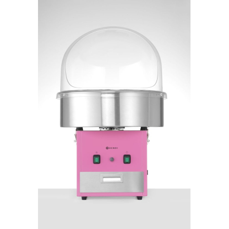 Machine &agrave; Barbe &agrave; Papa Professionnelle Rose (220-240V/1300W) - Hendi
