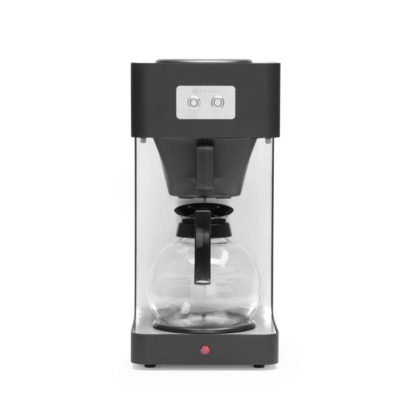 Machine &agrave; caf&eacute; professionnelle 1.8L avec double plaque chauffante Profi Line - Hendi